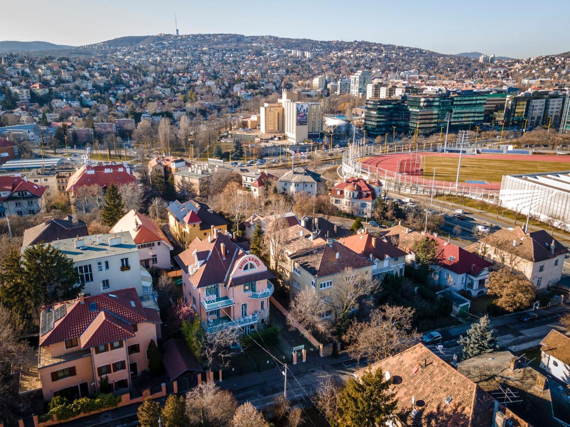 Hotel Kristal Gellert Hill بودابست المظهر الخارجي الصورة